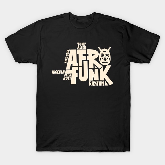 Afro Funk Music T-Shirt by Boogosh